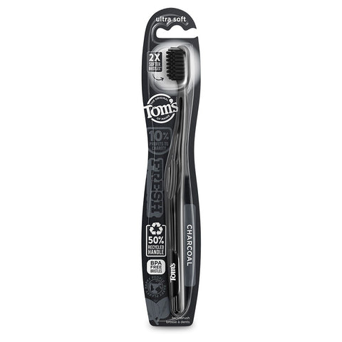Tom's of Maine - Gentle Charcoal Ultra Soft Toothbrush - 1 Toothbrush