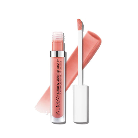 ALMAY - Color & Care Lip Gloss, Peach Sky - 0.1 fl oz (3 ml)