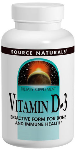 Source Naturals Vitamin D 3 5000 IU
