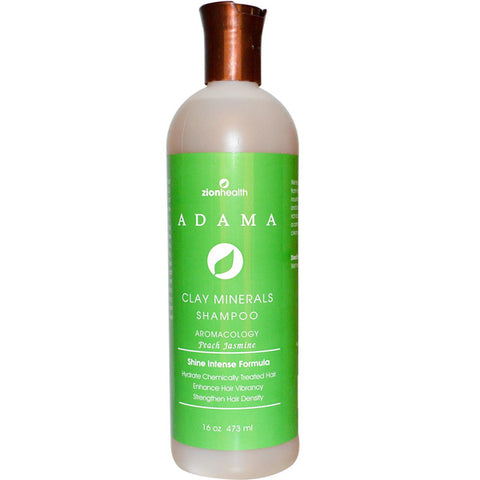 Zion Health Adama Clay Shampoo Peach Jasmine