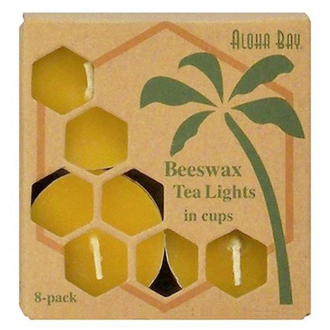 ALOHA BAY - Beeswax Tea Light Candles