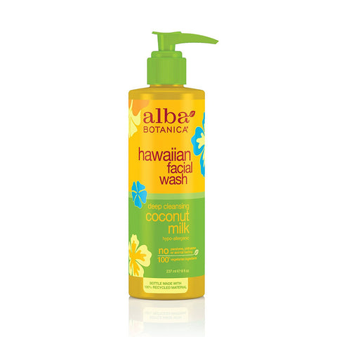 ALBA BOTANICA - Hawaiian Facial Wash Deep Cleansing Coconut Milk