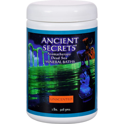 ANCIENT SECRETS - Dead Sea Aromatherapy Bath Salts Unscented