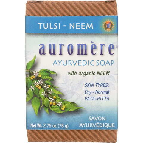 AUROMERE - Ayurvedic Bar Soap Tulsi-Neem