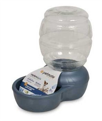 PETMATE - Replendish Feeder with Microban Pearl Peacock Blue
