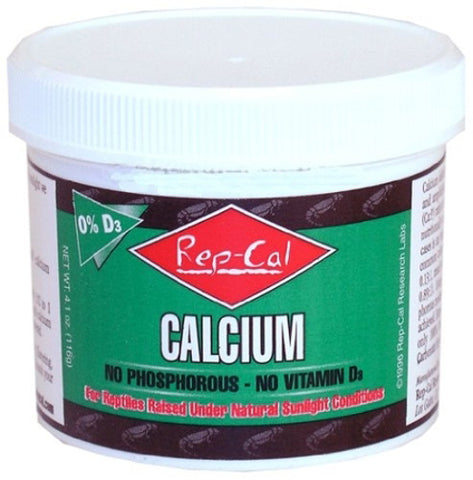 Rep-Cal - Calcium, Phosphorus & Vitamin D3 Free - 4.1 oz.