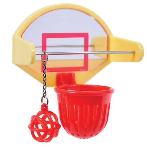 JW PET Insight Activitoy Birdie Basketball Bird Toy