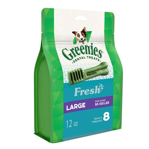GREENIES - Fresh Dental Dog Treats Large