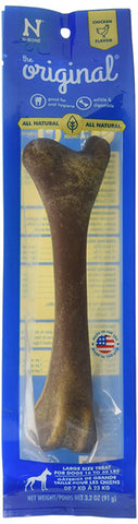 N-BONE - The Original Bagged Bone Treat for Dogs Large Chicken Flavor