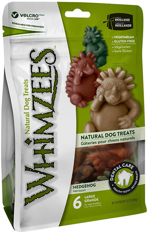 WHIMZEES - Hedgehog Dental Dog Treats Large 6 Pieces