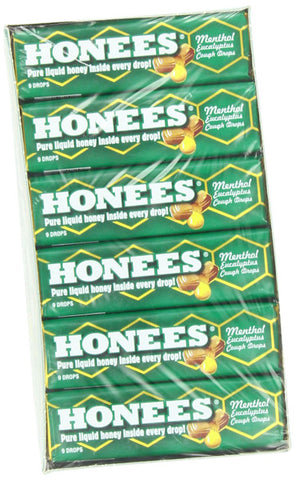 HONEES - Liquid Honey Menthol Euclayptus Drops