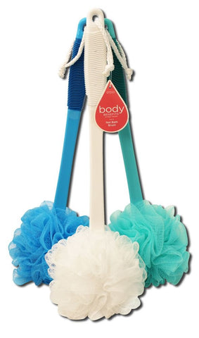 BODY BENEFITS - Net Bath Brush Assorted Colors