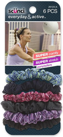 SCUNCI - Everyday and Active Mixed Twister Ponytailers