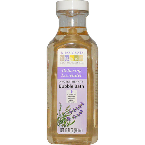 AURA CACIA - Aromatherapy Bubble Bath Relaxing Lavender