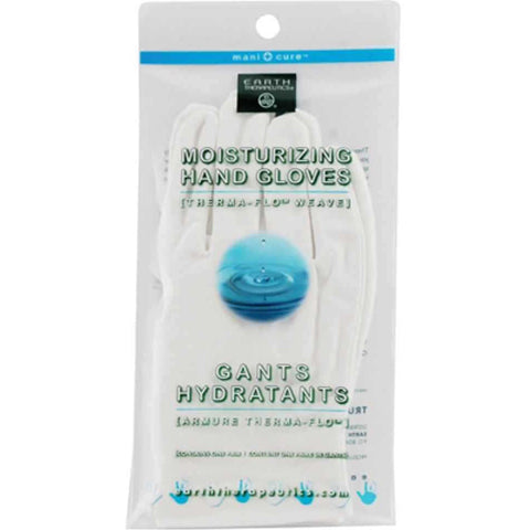EARTH THERAPEUTICS - Moisturizing Hand Gloves White