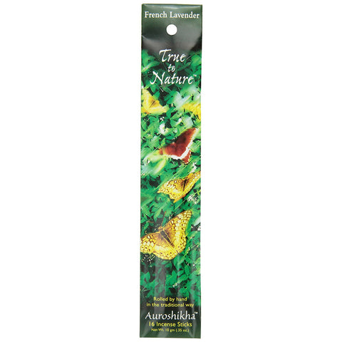 AUROSHIKHA - True To Nature Incense French Lavender