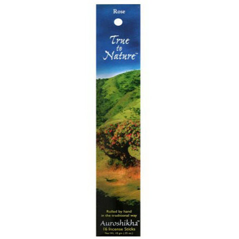 AUROSHIKHA - True To Nature Incense Surya Rose