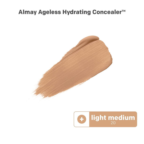 ALMAY - Ageless Hydrating Concealer, Light Medium - 0.37 fl oz (11 ml)