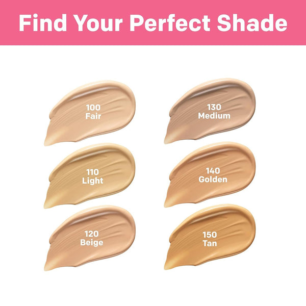 ALMAY - Skin Perfecting Healthy Biome Makeup, Tan - 1 fl oz (30 ml)