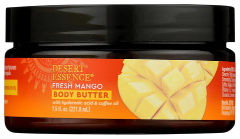 DESERT ESSENCE - Fresh Mango Body Butter - 7.5 oz (222 ml)