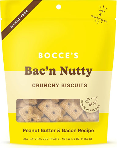 BOCCE'S BAKERY - Bac'n Nutty Biscuits - 5 oz (142 g)