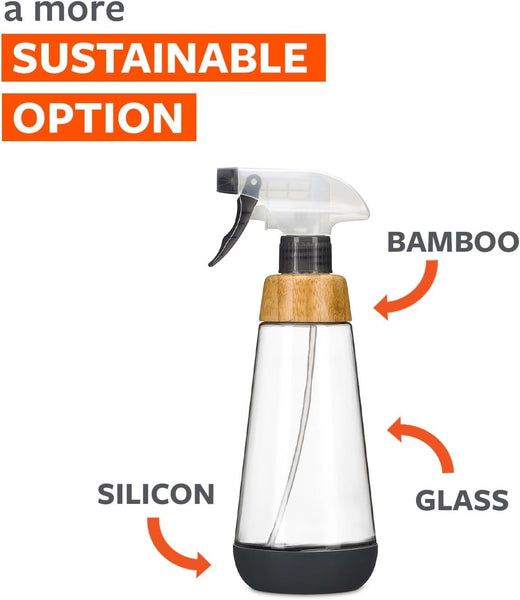 FULL CIRCLE - Refillable Glass Spray Bottle - 1 Count