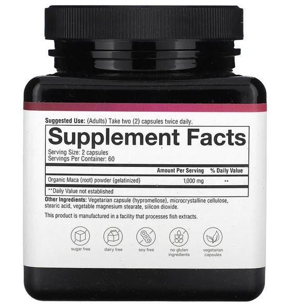 YOUTHEORY - Women's Maca Root - 120 Vegetarian Capsules
