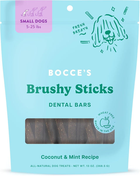 BOCCE'S BAKERY - Brushy Sticks Dental Bars Small - 13 oz (369 g)