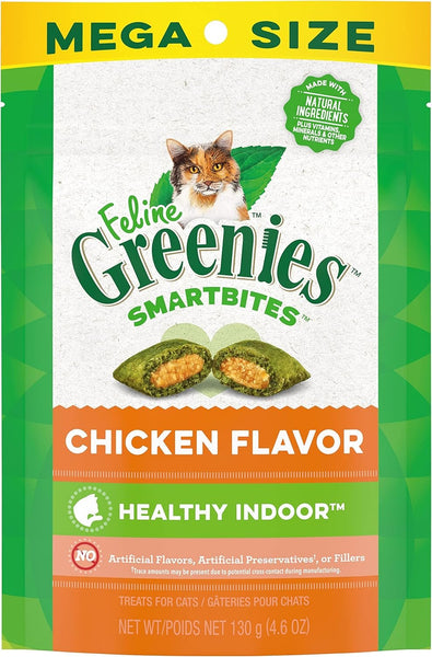 GREENIES - Smartbites Healthy Indoor Cat Treats Chicken Flavor - 4.6 oz. (130 g)