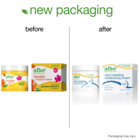 ALBA BOTANICA - Ultra Hydrating Moisturizing Cream - 3 oz. (85 g)
