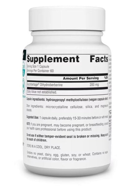 SOURCE NATURALS - Dihydroberberine 200mg - 60 Capsules
