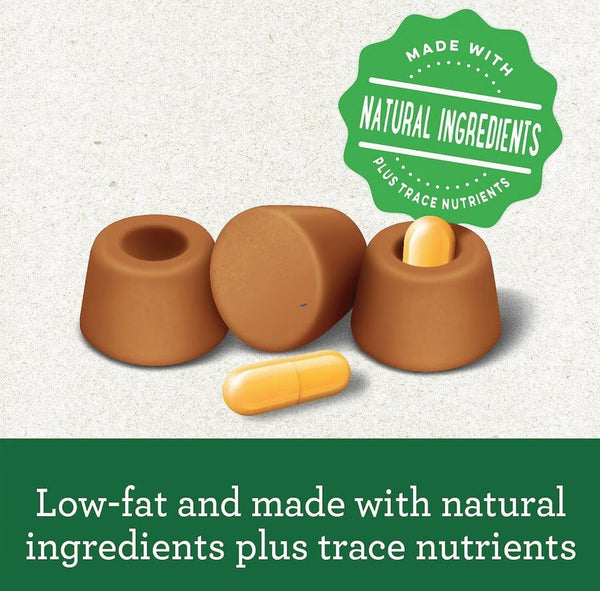 GREENIES - Pill Pockets Capsules Dog Treats Cheese Flavor - 60 Treats (15.8 oz./448 g)