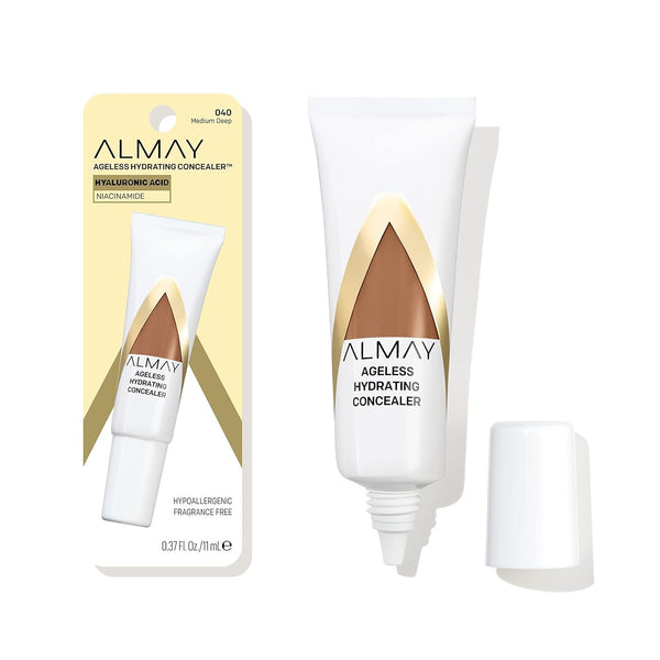 ALMAY - Ageless Hydrating Concealer, Medium Deep - 0.37 fl oz (11 ml)