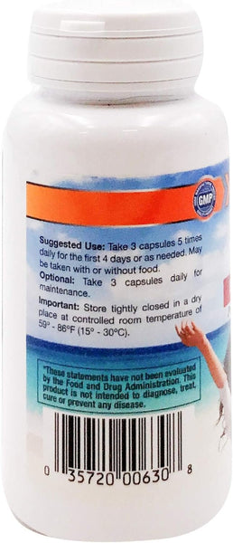 CLEAR TRACT - D-Mannose Urinary Tract Formula - 60 Vegetarian Capsules