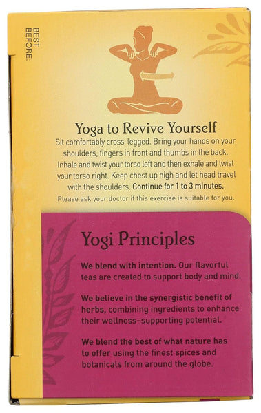 YOGI TEA - Yogi Tea Spiced Blackberry Focus - 16 Tea Bags