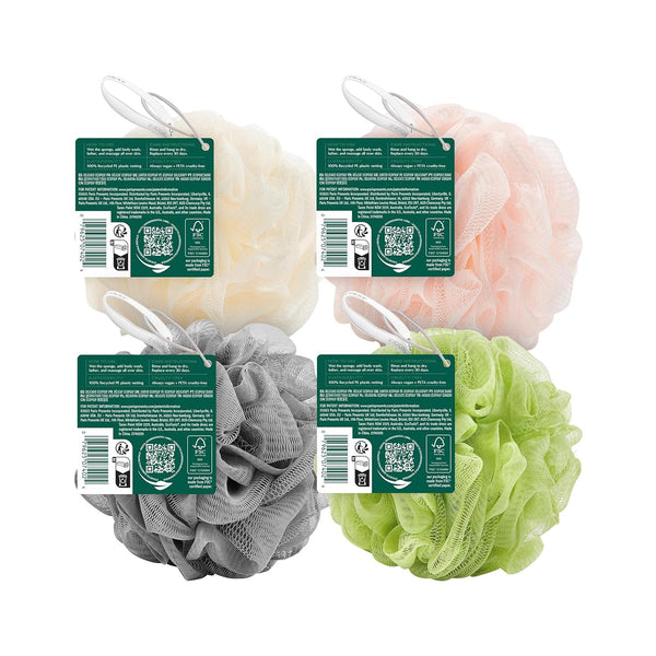 EcoTools - Delicate EcoPouf Bath Sponge, Assorted Colors - 1 Sponge