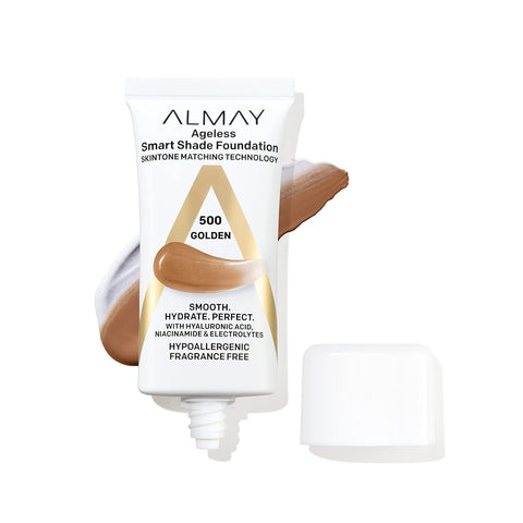 ALMAY - Ageless Smart Shade Foundation, Golden - 1 fl. oz. (30 ml)
