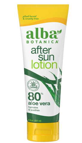 ALBA BOTANICA - After Sun Lotion 80% Aloe Vera - 8 oz. (227 g)