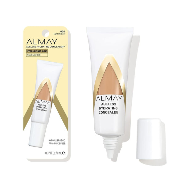 ALMAY - Ageless Hydrating Concealer, Light Medium - 0.37 fl oz (11 ml)