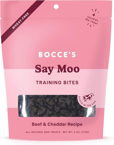 BOCCE'S BAKERY - Say Moo Training Bites - 6 oz (170 g)