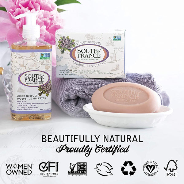 SOUTH OF FRANCE - Fresh VioletBar Soap - 6 oz. (170 g)