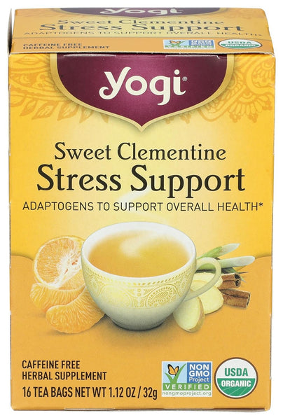 YOGI TEA - Sweet Clementine Stress Support - 16 Tea Bags