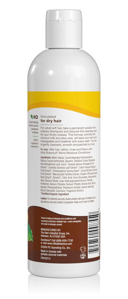 ALBA BOTANICA - More Moisture Shampoo Coconut Milk - 12 fl. oz. (355 ml)