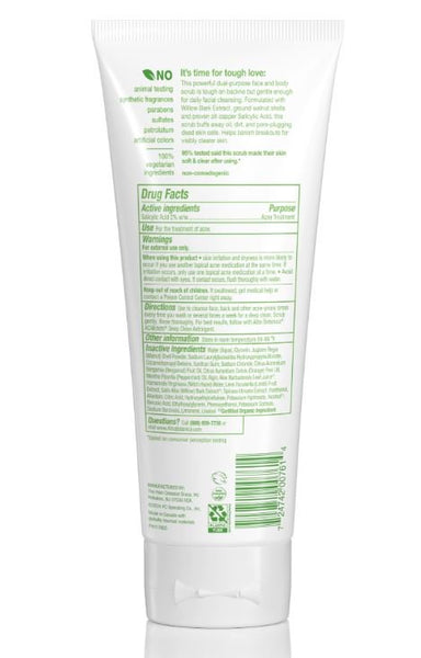 ALBA BOTANICA - ACNEdote Exfoliating Face & Body Scrub - 8 oz. (227 g)