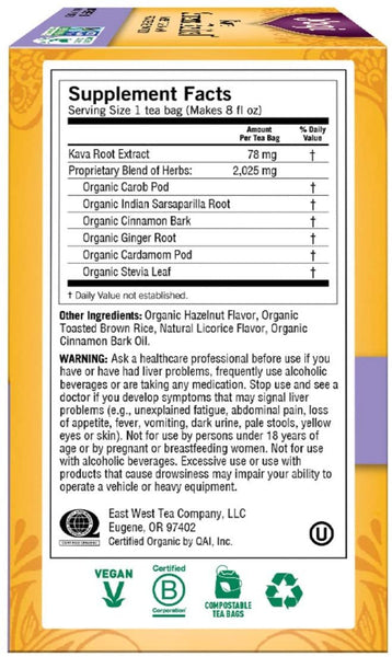 YOGI TEA - Kava Stress Relief Tea - 16 Tea Bags