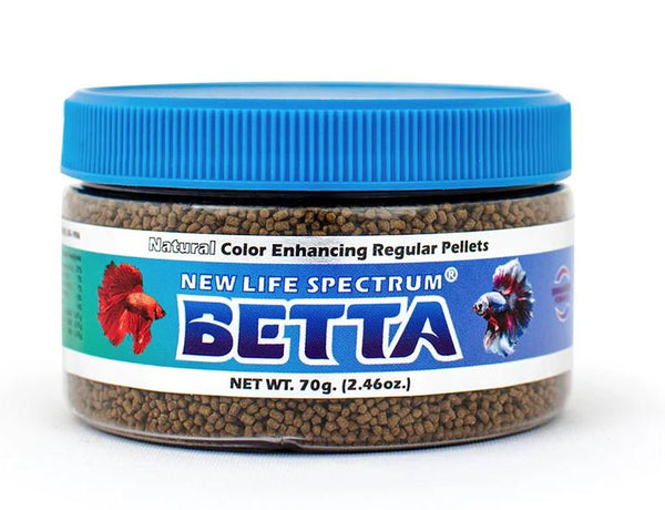 NEW LIFE SPECTRUM - Betta Regular Pellet - 70g (2.46 oz)