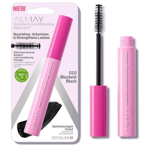ALMAY - Volume & Conditioning Mascara Blackest Black - 0.24 fl. oz. (7 ml)