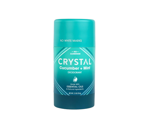CRYSTAL - Magnesium Enriched Deodorant Cucumber + Mint  - 2.5 oz (70 g)