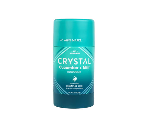 CRYSTAL - Magnesium Enriched Deodorant Cucumber + Mint  - 2.5 oz (70 g)