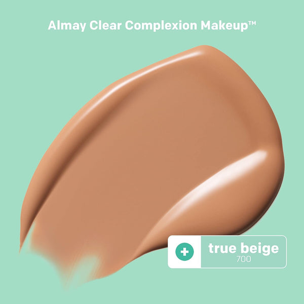 ALMAY - Clear Complexion Foundation, True Beige - 1 fl. oz. (30 ml)